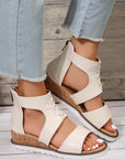 Nora Crisscross Hollowed Gladiator Sandals