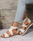 Nora Crisscross Hollowed Gladiator Sandals