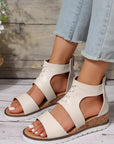 Nora Crisscross Hollowed Gladiator Sandals