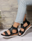 Nora Crisscross Hollowed Gladiator Sandals