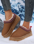 Jade Suede Plush Lined Snow Boots