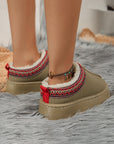 Jade Suede Plush Lined Snow Boots