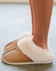 Molly Plush Suede Winter Home Slippers