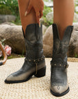 Western Distressed Boots