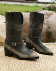 Western Distressed Boots