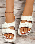 Double-buckle EVA Slippers