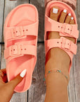 Double-buckle EVA Slippers
