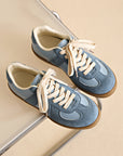Raina Two Tone Lace-up Sneakers
