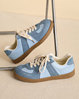 Raina Two Tone Lace-up Sneakers