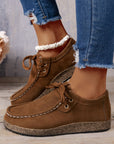 Sutton Thick Sole Lace-up Casual Shoes