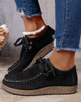 Sutton Thick Sole Lace-up Casual Shoes