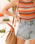 Noah Woven Bucket Bag