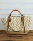 Jaylani Woven Tote Bag