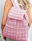Natalie Quilted Puffer Backpack