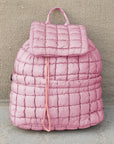 Natalie Quilted Puffer Backpack