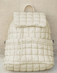 Natalie Quilted Puffer Backpack