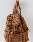 Natalie Quilted Puffer Backpack