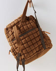 Natalie Quilted Puffer Backpack