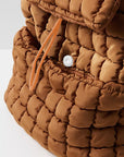 Natalie Quilted Puffer Backpack