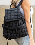 Natalie Quilted Puffer Backpack