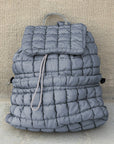 Natalie Quilted Puffer Backpack