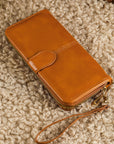 Bria Zip Around Wrist Strap Long Wallet