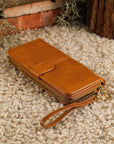 Bria Zip Around Wrist Strap Long Wallet
