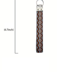 Knitted Wristband Keychain