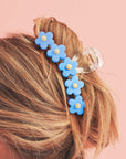 Multicolor Flowers Cute Hair Claw Clip
