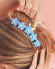Multicolor Flowers Cute Hair Claw Clip