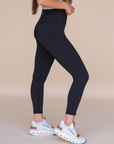 FLEECE LINED VITAL LEGGINGS | BLACK