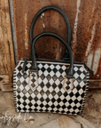 Bailey Checkered Speedy Bag