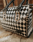 Bailey Checkered Speedy Bag