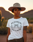 Bet Against Me That'll Be Fun Pistols T-Shirt Bourbon Cowgirl