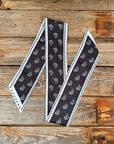 Black and White Western Skinny Mini Wild Rag Scarf / Cowgirl Necktie