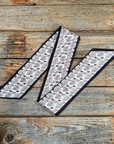 Black and Brown Western Skinny Mini Wild Rag Scarf / Cowgirl Necktie
