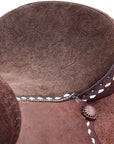 Buckstitched Barrel Saddle