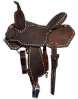 Buckstitched Barrel Saddle