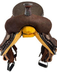 Buckstitched Barrel Saddle