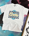 Checkered Beer TEE or CREWNECK