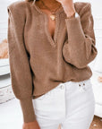 Cozy Caramel sweater -clearance