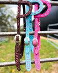 Suede BuckStitch Betty Luxe Headstalls