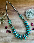 22 inch - NFR collection - sterling silver and turquoise