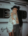The Turquoise Vegas Clutch Wristlet a Haute Southern Hyde by Beth Marie Exclusive