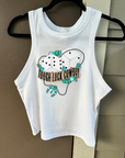 Tough Luck Cowboy Cropped Tank