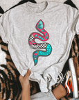 Western Snake TEE or CREWNECK