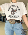 Support Local Cowboys TEE or CREW