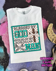 Blessed & Spoiled Tee or Crewneck