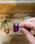 Ring - Size 6 -Red Spiny & Sterling Silver II