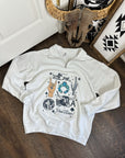 The Western Collage Quarter Zip